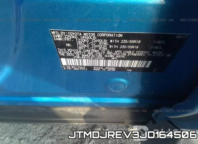 JTMDJREV3JD164506 фото 6