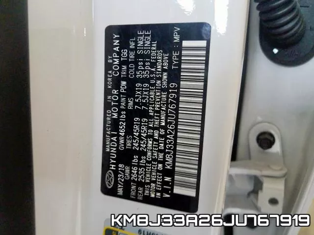 KM8J33A26JU767919 фото 2