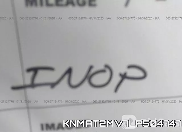 KNMAT2MV7LP504747 фото 8