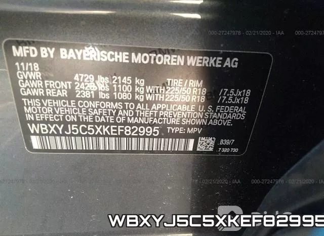 WBXYJ5C5XKEF82995 фото 10