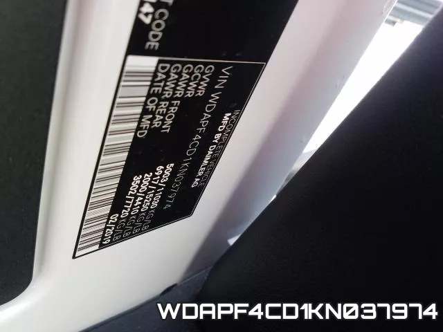 WDAPF4CD1KN037974 фото 2