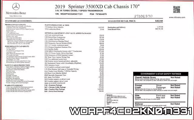 WDAPF4CD2KN017331 фото 10