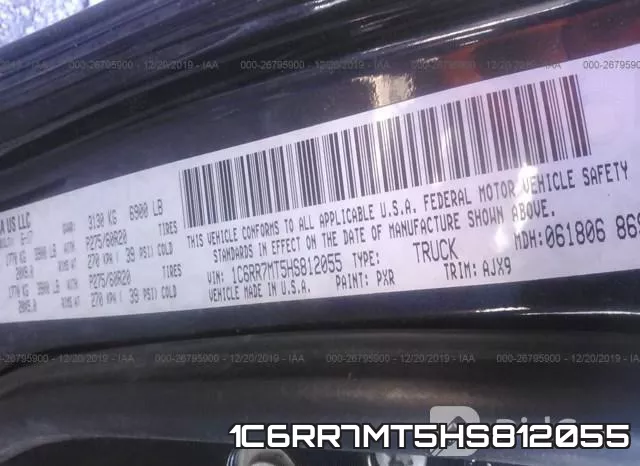1C6RR7MT5HS812055 фото 9