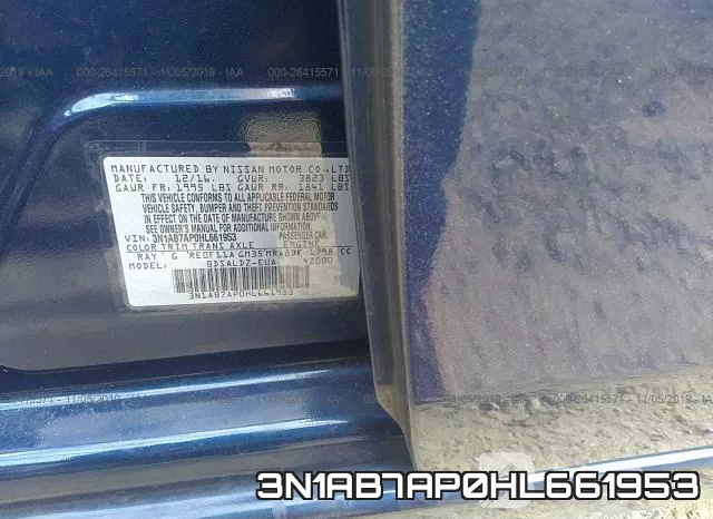 3N1AB7AP0HL661953 фото 8