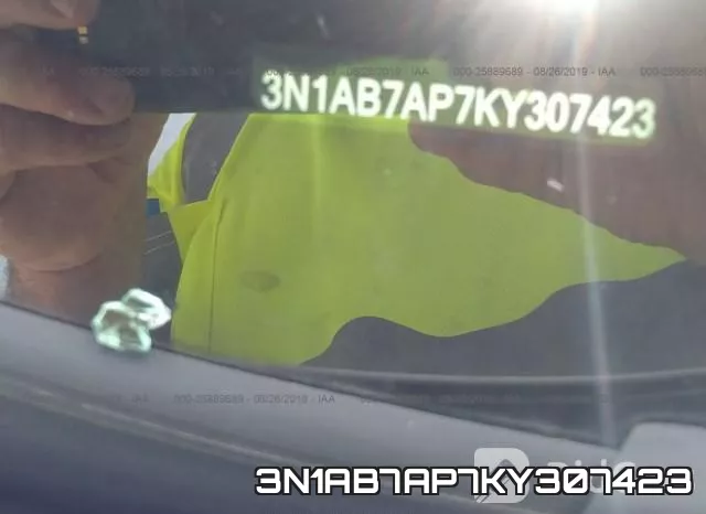 3N1AB7AP7KY307423 фото 9