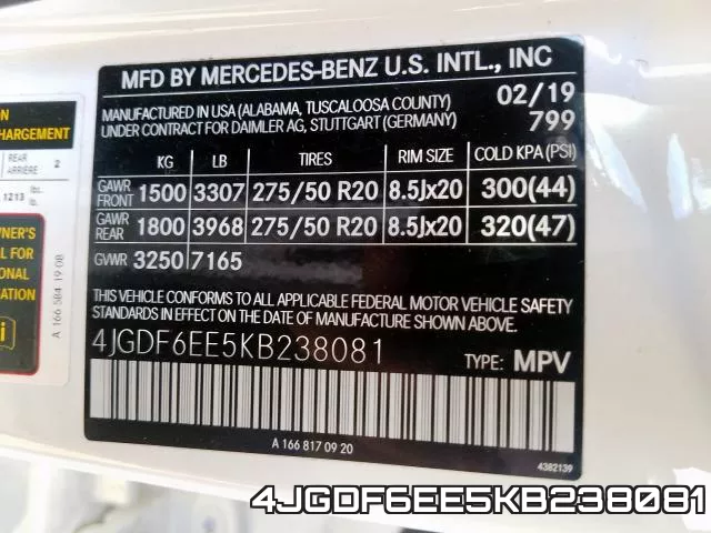 4JGDF6EE5KB238081 фото 2