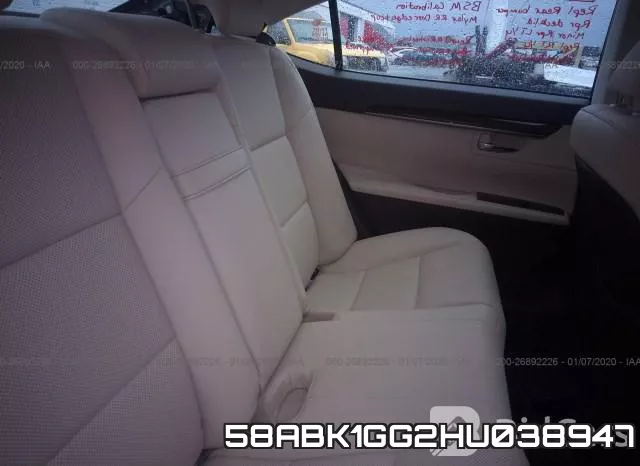 58ABK1GG2HU038947 фото 8