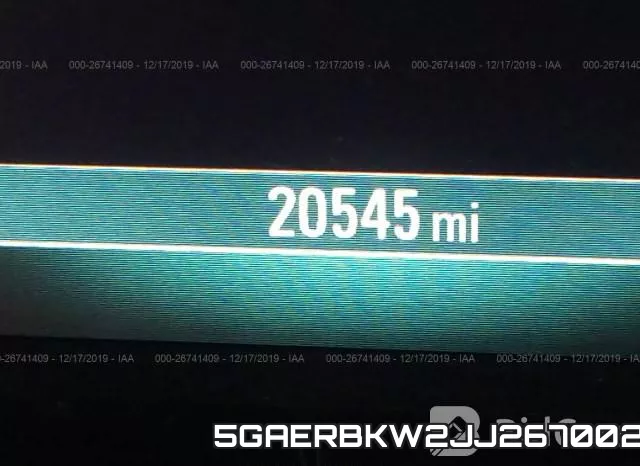 5GAERBKW2JJ267002 фото 7