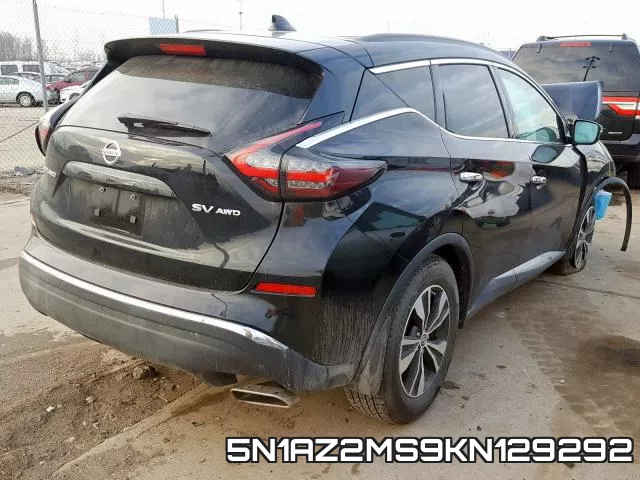 5N1AZ2MS9KN129292 фото 4