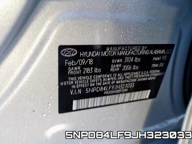 5NPD84LF9JH323033 фото 2