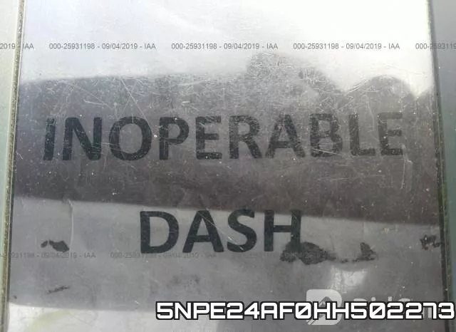 5NPE24AF0HH502273 фото 6