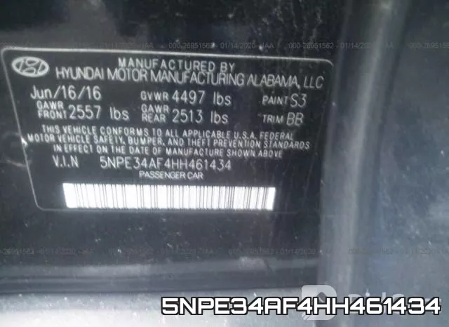 5NPE34AF4HH461434 фото 9