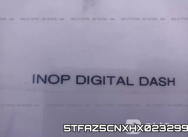 5TFAZ5CNXHX023299 фото 6