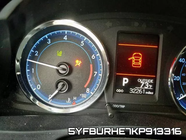 5YFBURHE7KP913316 фото 7