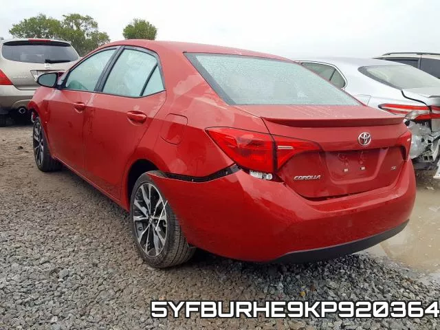 5YFBURHE9KP920364 фото 2