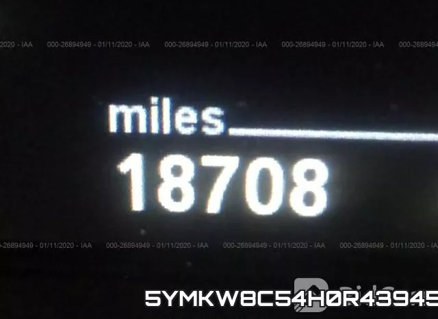 5YMKW8C54H0R43945 фото 8