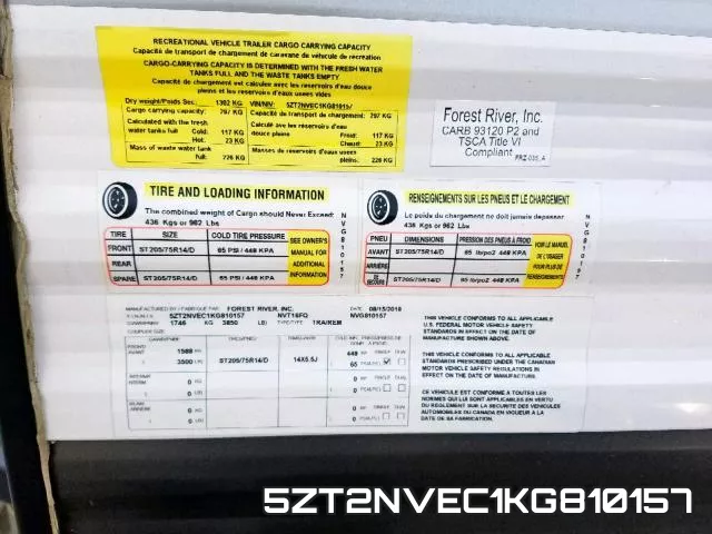 5ZT2NVEC1KG810157 фото 2
