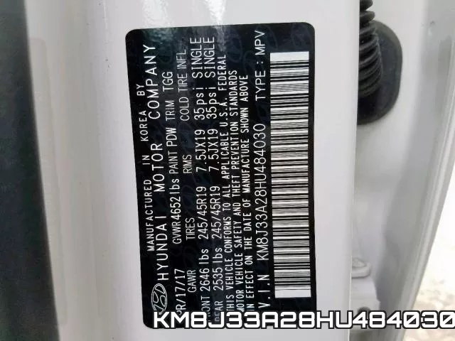 KM8J33A28HU484030 фото 2