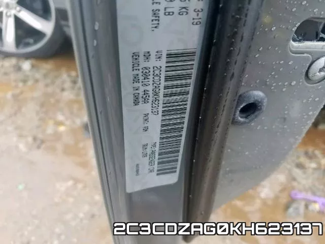 2C3CDZAG0KH623137 фото 2