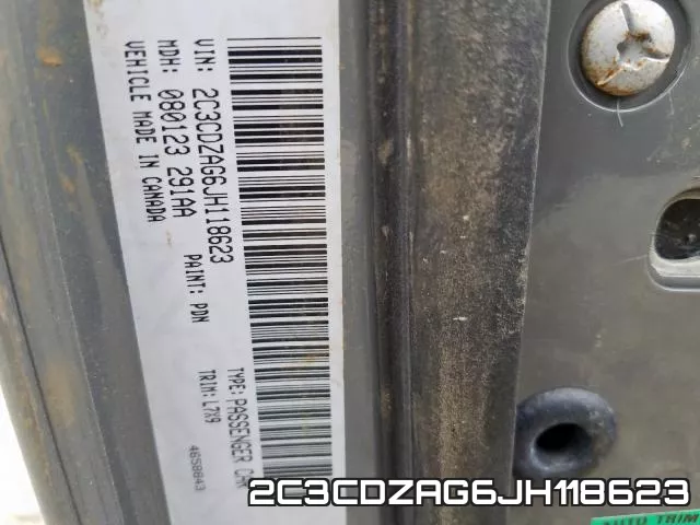 2C3CDZAG6JH118623 фото 2