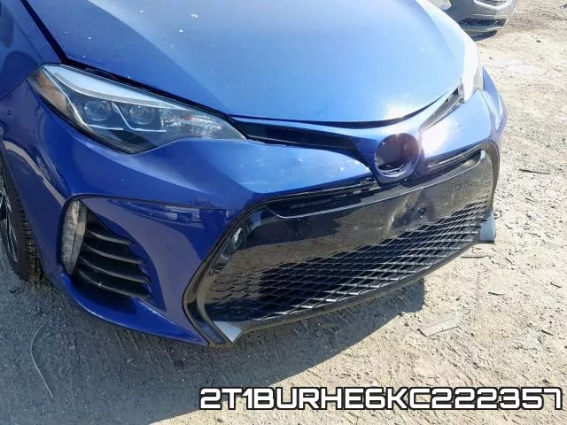 2T1BURHE6KC222357 фото 9