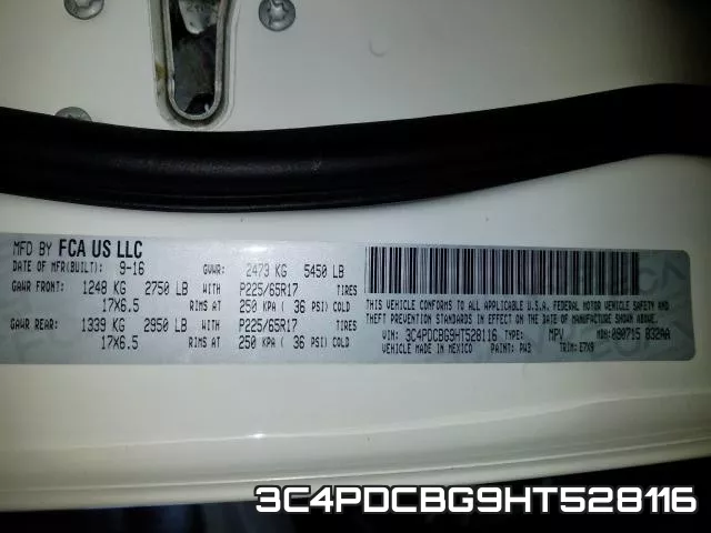 3C4PDCBG9HT528116 фото 2