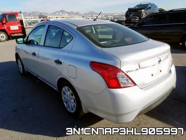 3N1CN7AP3HL905997 фото 2
