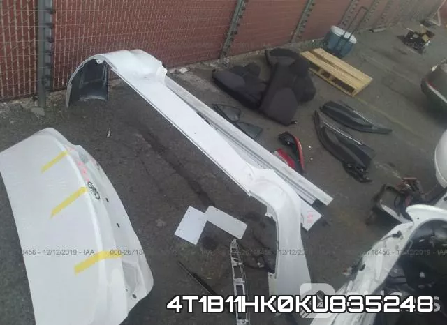 4T1B11HK0KU835248 фото 4
