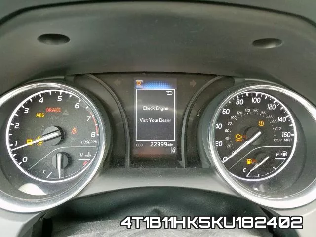 4T1B11HK5KU182402 фото 7