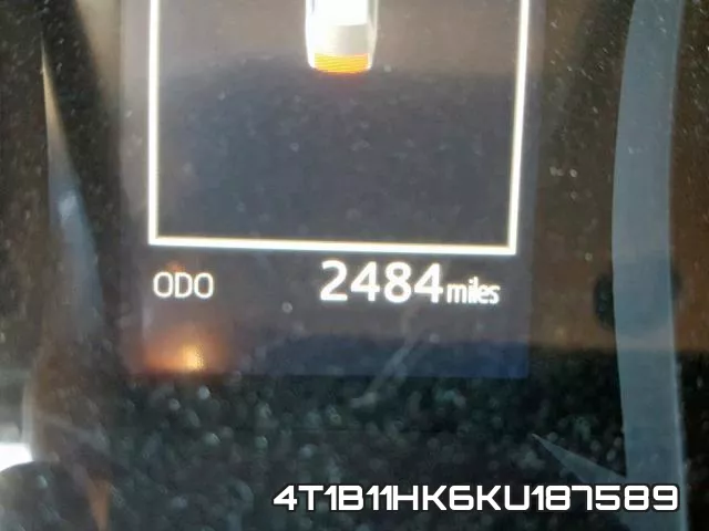 4T1B11HK6KU187589 фото 5