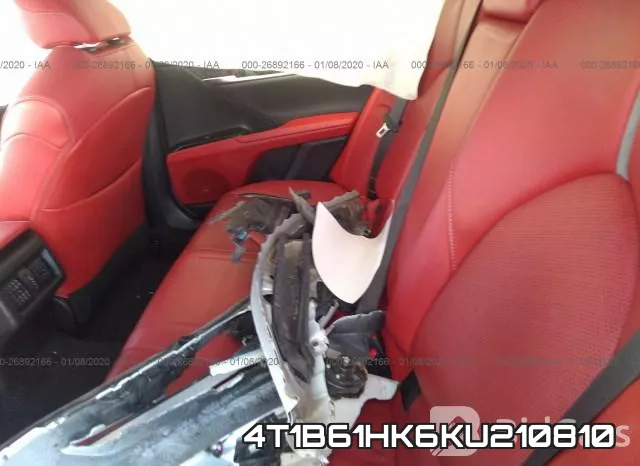 4T1B61HK6KU210810 фото 7
