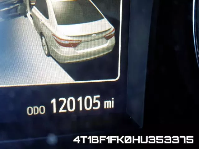 4T1BF1FK0HU353375 фото 9