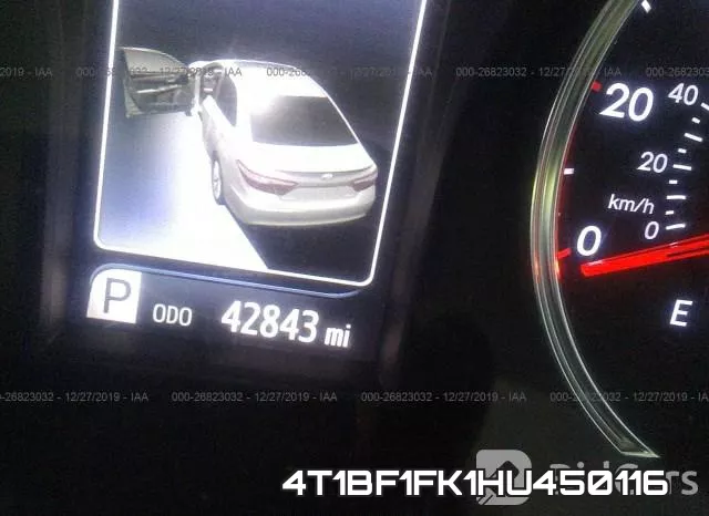 4T1BF1FK1HU450116 фото 8