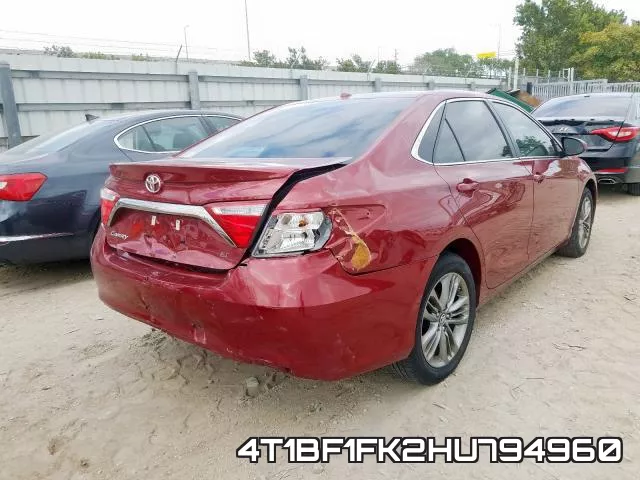 4T1BF1FK2HU794960 фото 5