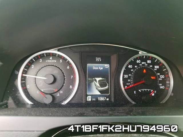 4T1BF1FK2HU794960 фото 8