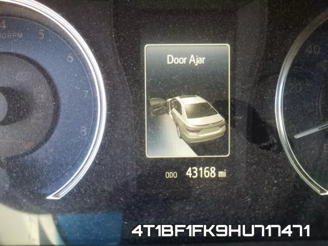 4T1BF1FK9HU717471 фото 6