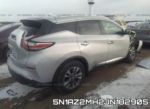 5N1AZ2MH2JN182905 фото 4
