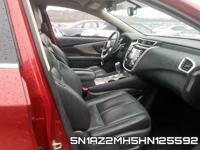 5N1AZ2MH5HN125592 фото 4
