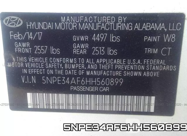 5NPE34AF6HH560899 фото 6