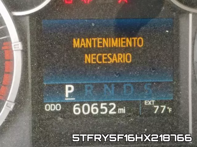 5TFRY5F16HX218766 фото 8