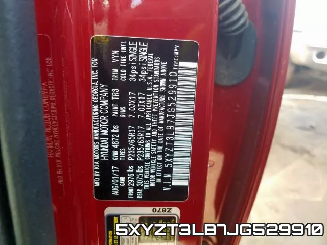 5XYZT3LB7JG529910 фото 2