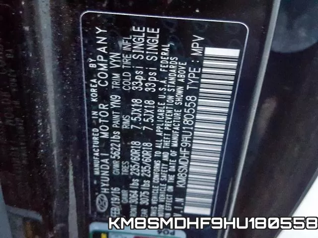 KM8SMDHF9HU180558 фото 2