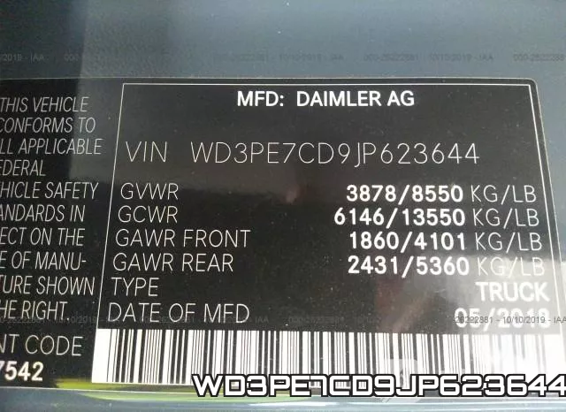 WD3PE7CD9JP623644 фото 8