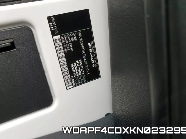 WDAPF4CDXKN023295 фото 2