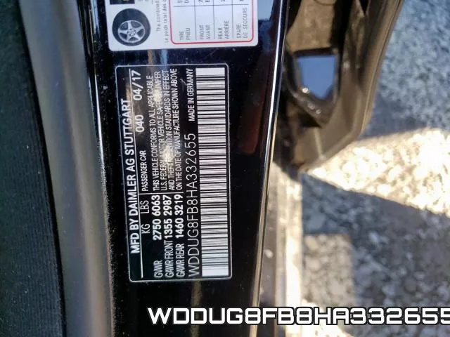 WDDUG8FB8HA332655 фото 2