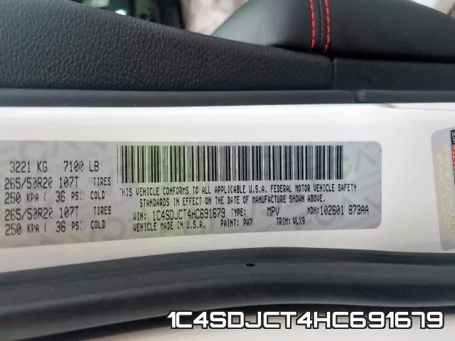 1C4SDJCT4HC691679 фото 2