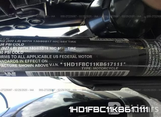 1HD1FBC11KB617111 фото 2