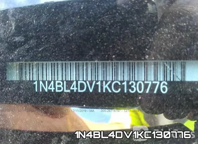 1N4BL4DV1KC130776 фото 6