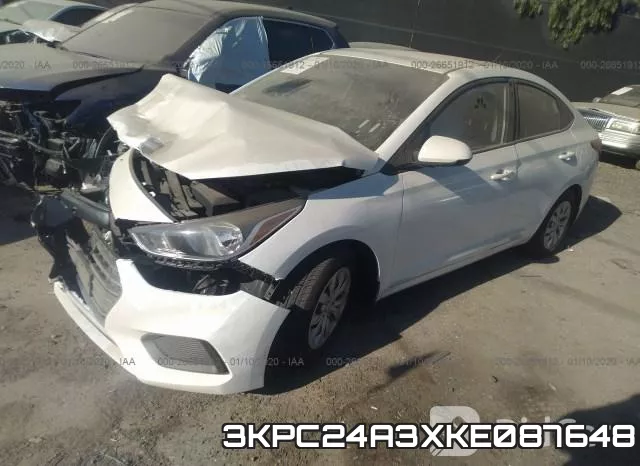 3KPC24A3XKE087648 фото 2