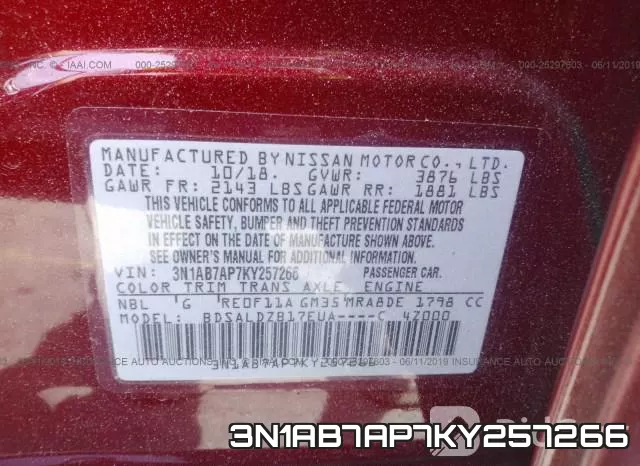 3N1AB7AP7KY257266 фото 9